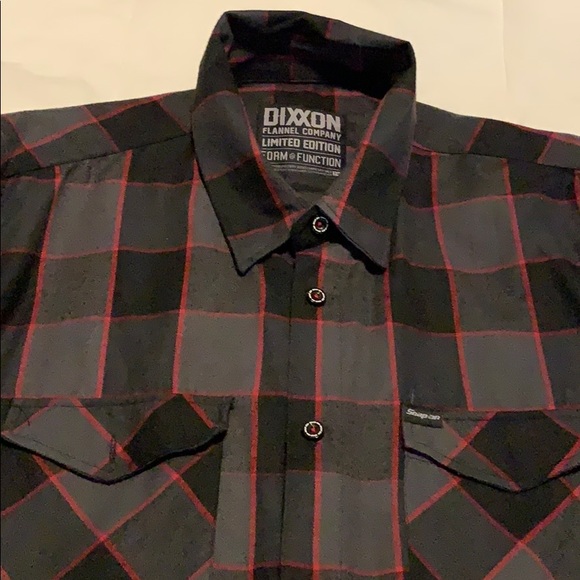 dixxon flannel snap on jacket